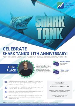 YIS Shark Tank Contest: All Submissions DUE by Jan. 25th!