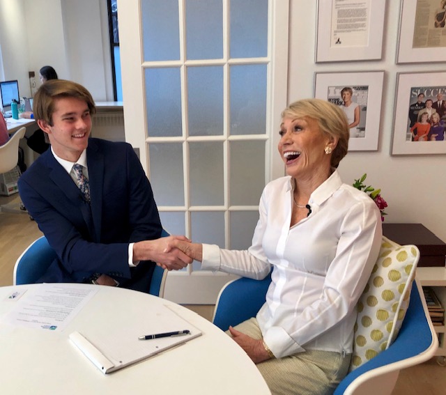 Watch our Shark Tank Interview with Barbara Corcoran