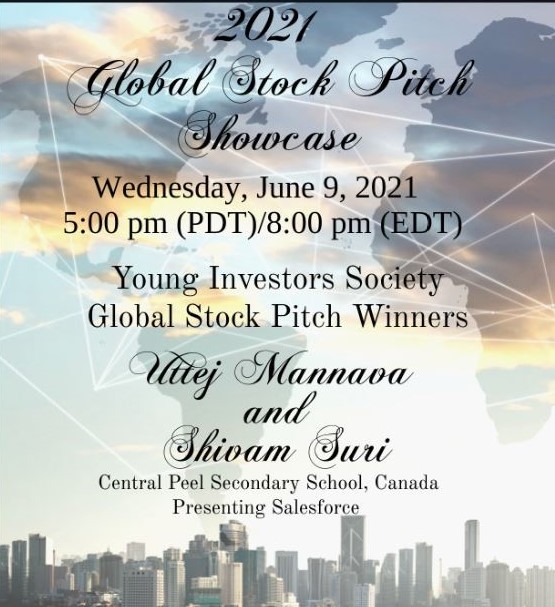 2021 YIS Global Stock Pitch Showcase