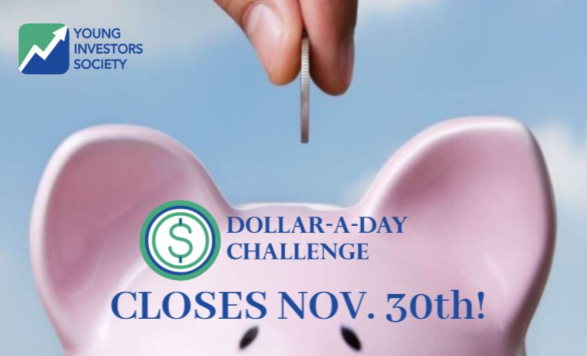 Dollar-A-Day Challenge Essays Due 11/30!
